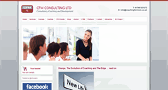 Desktop Screenshot of coachingformore.co.uk